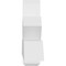 Ekena Millwork Kennewick Architectural Grade PVC Gable Bracket, 96"W x 20"H x 6"D x 6"F, 5/12 Pitch GBP096X20X0606KEN00 - alternate 3